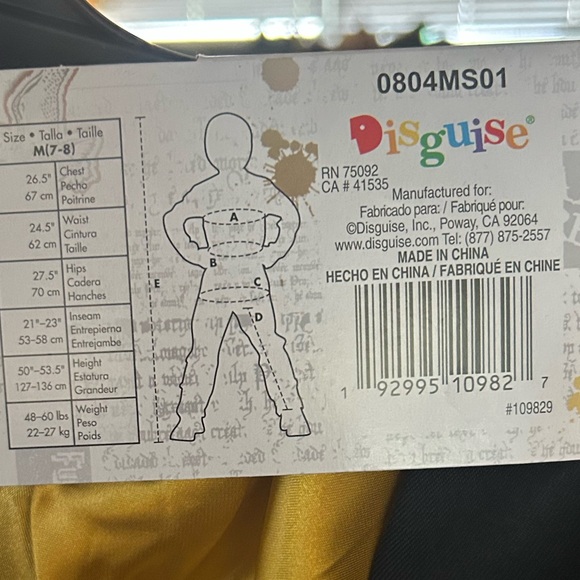 Harry Potter Hogwarts Robe By Disguise - Picture 11 of 13